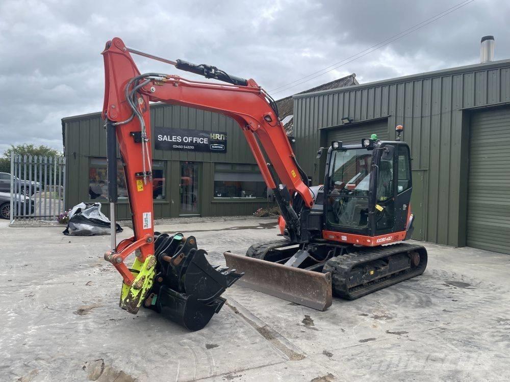 Kubota KX 080-4 Середні екскаватори 7т. - 12т.