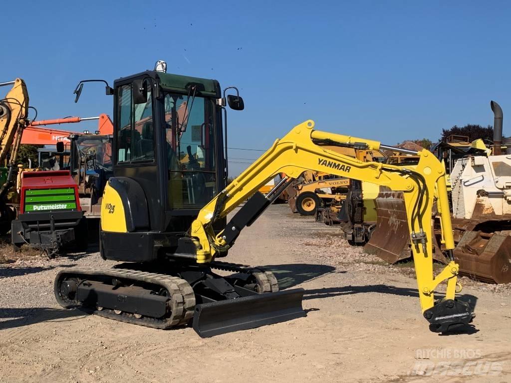 Yanmar Vio 25-4 Міні-екскаватори < 7т