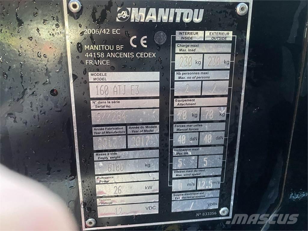 Manitou 160ATJ RC Колінчаті підйомники