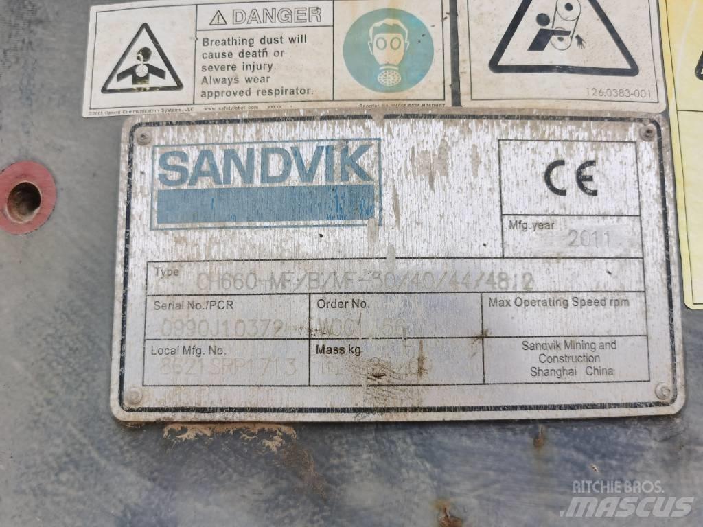 Sandvik CH 660 Роздрібнювачі