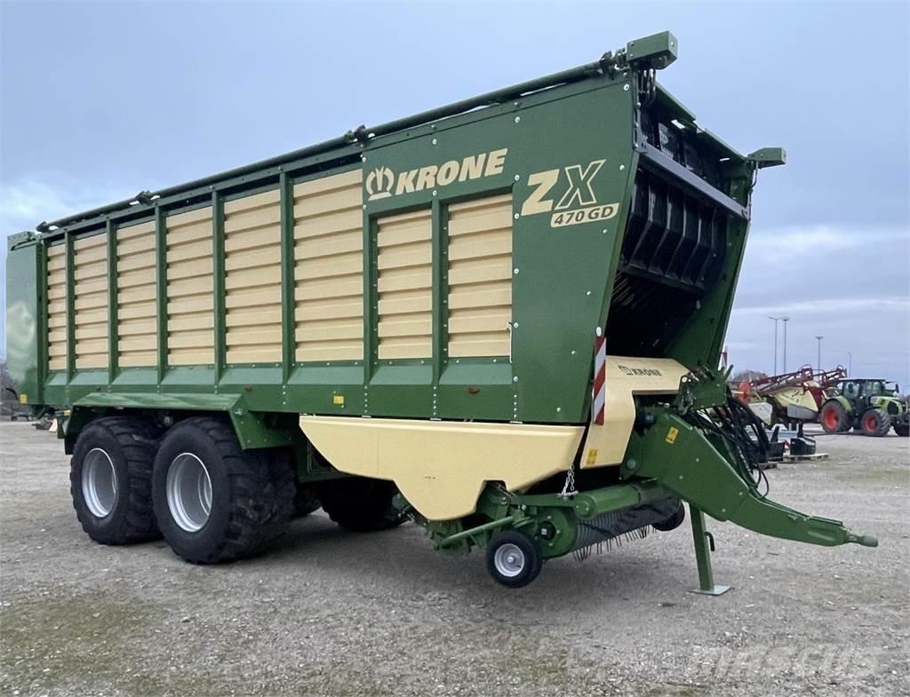 Krone ZX 470 GD Причепи із самозавантаженням