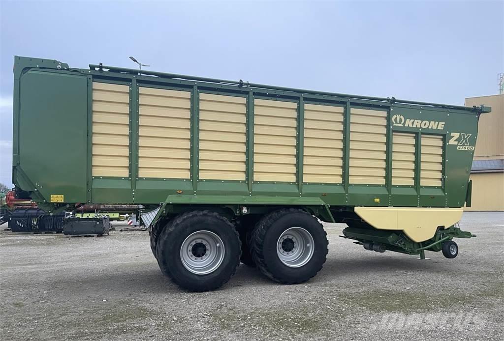 Krone ZX 470 GD Причепи із самозавантаженням