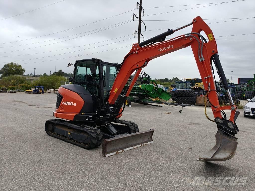 Kubota KX 060-5 Міні-екскаватори < 7т