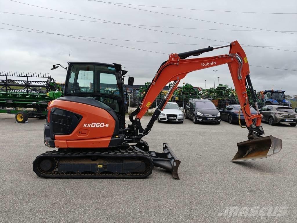 Kubota KX 060-5 Міні-екскаватори < 7т