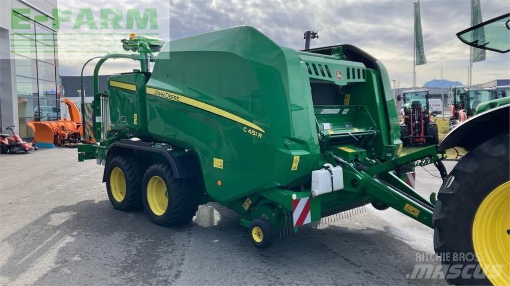 John Deere c451r Тюкові прес-підбирачі