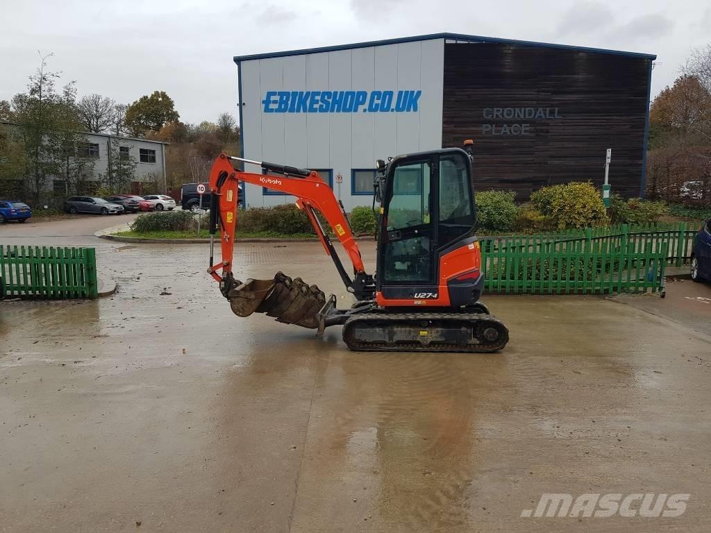 Kubota U27-4 Міні-екскаватори < 7т