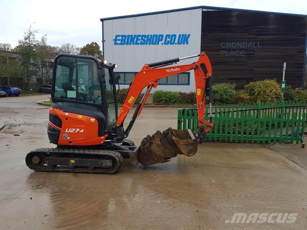 Kubota U27-4 Міні-екскаватори < 7т