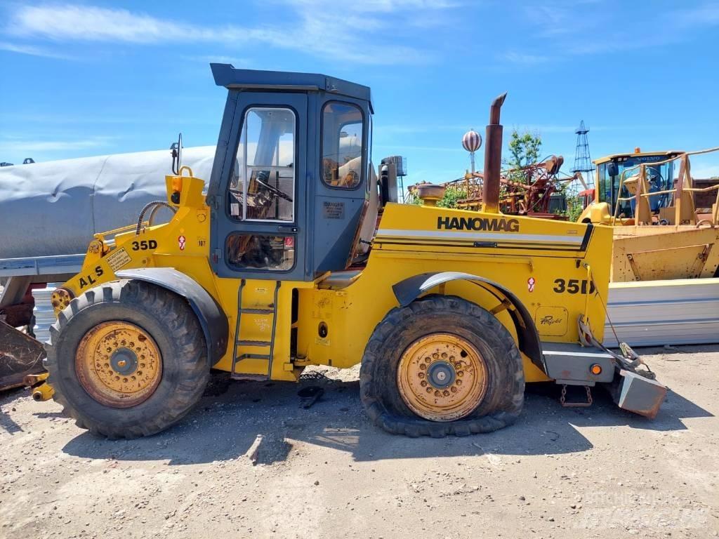 Hanomag 35D Фронтальні навантажувачі