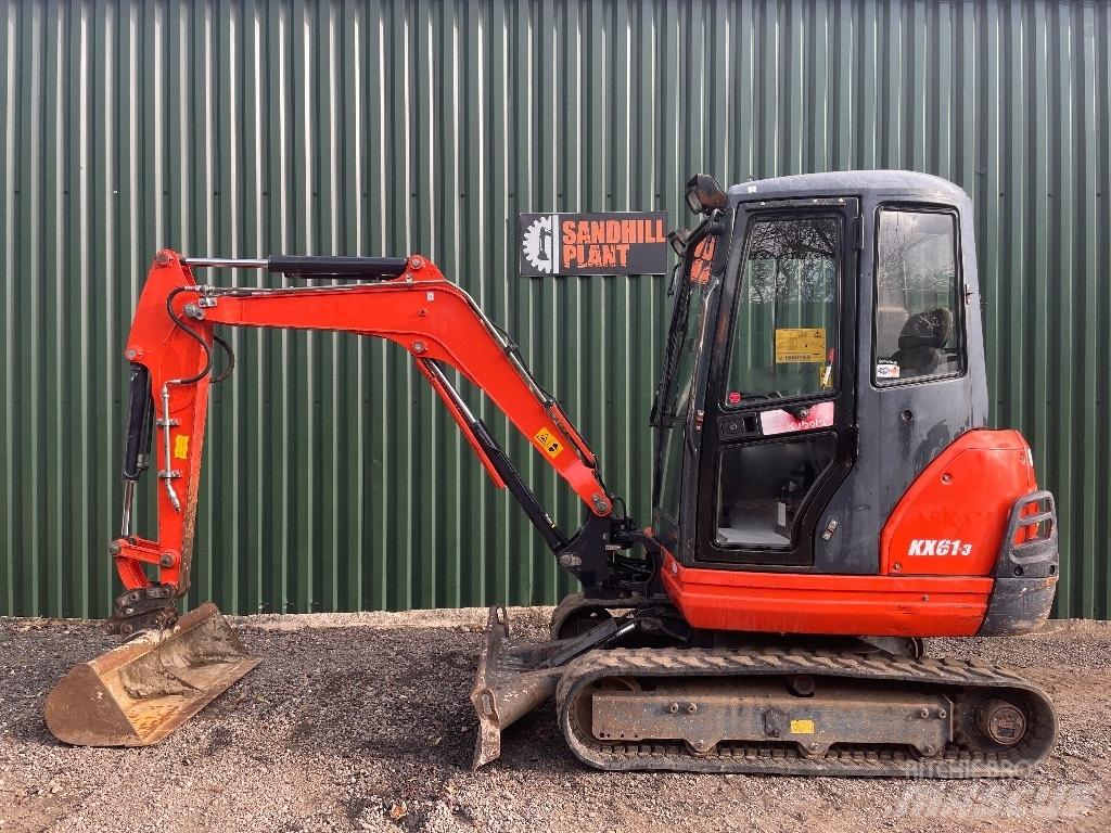 Kubota KX 61-3 Міні-екскаватори < 7т