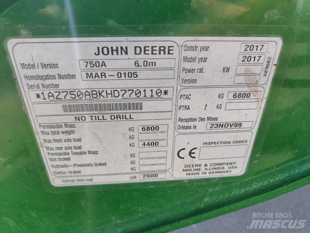 John Deere 750 A Сівалки