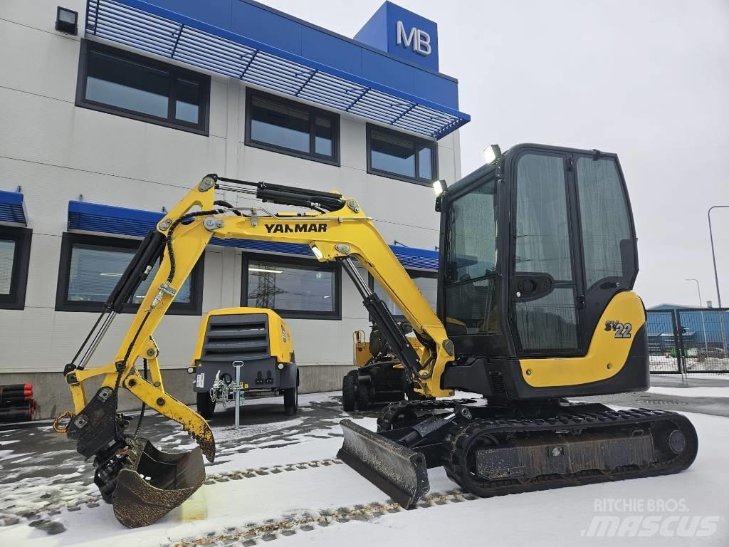 Yanmar SV22 Міні-екскаватори < 7т