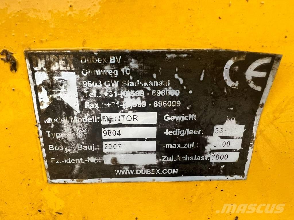 Dubex Mentor 9804 Причіпні обприскувачі