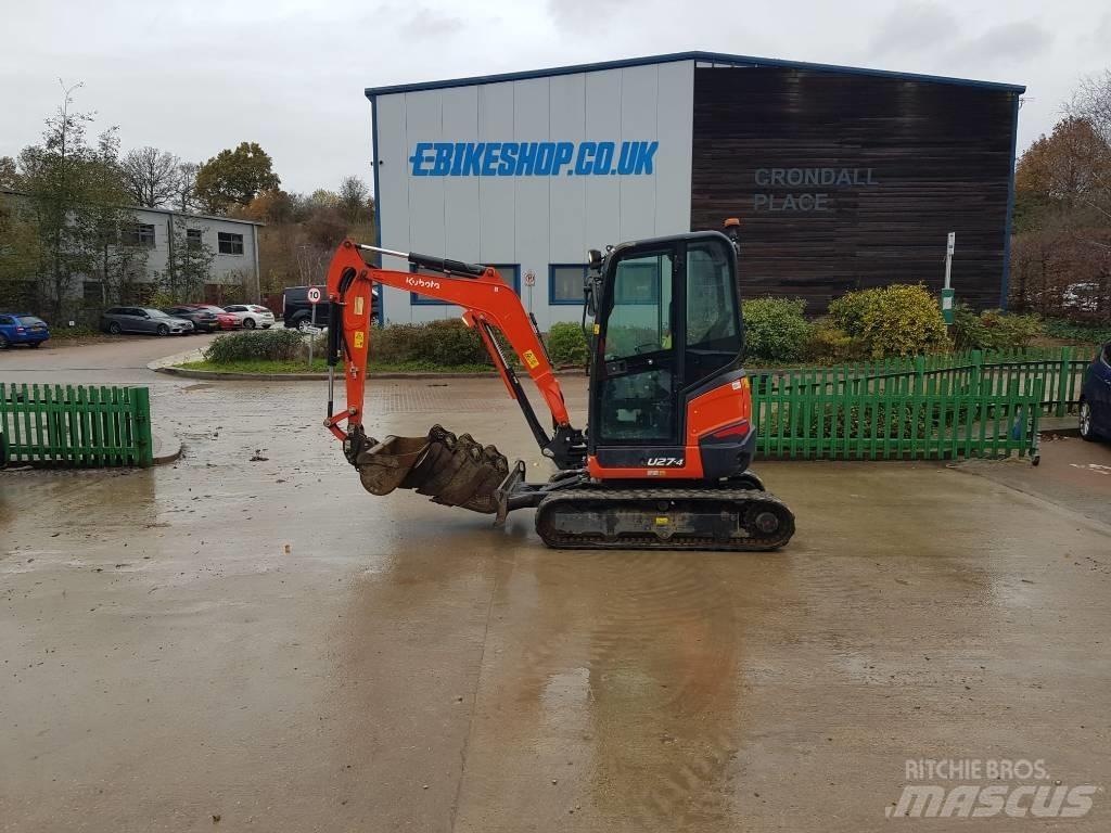 Kubota U27-4 Міні-екскаватори < 7т