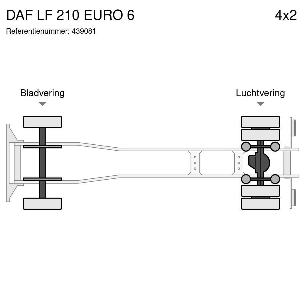 DAF LF 210 EURO 6 Фургони