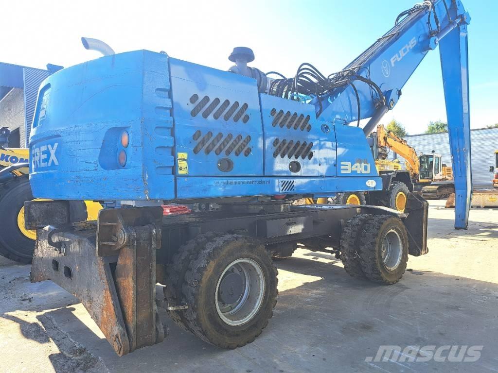 Fuchs MHL340D Перевантажувачі металобрухту/промислові навантажувачі