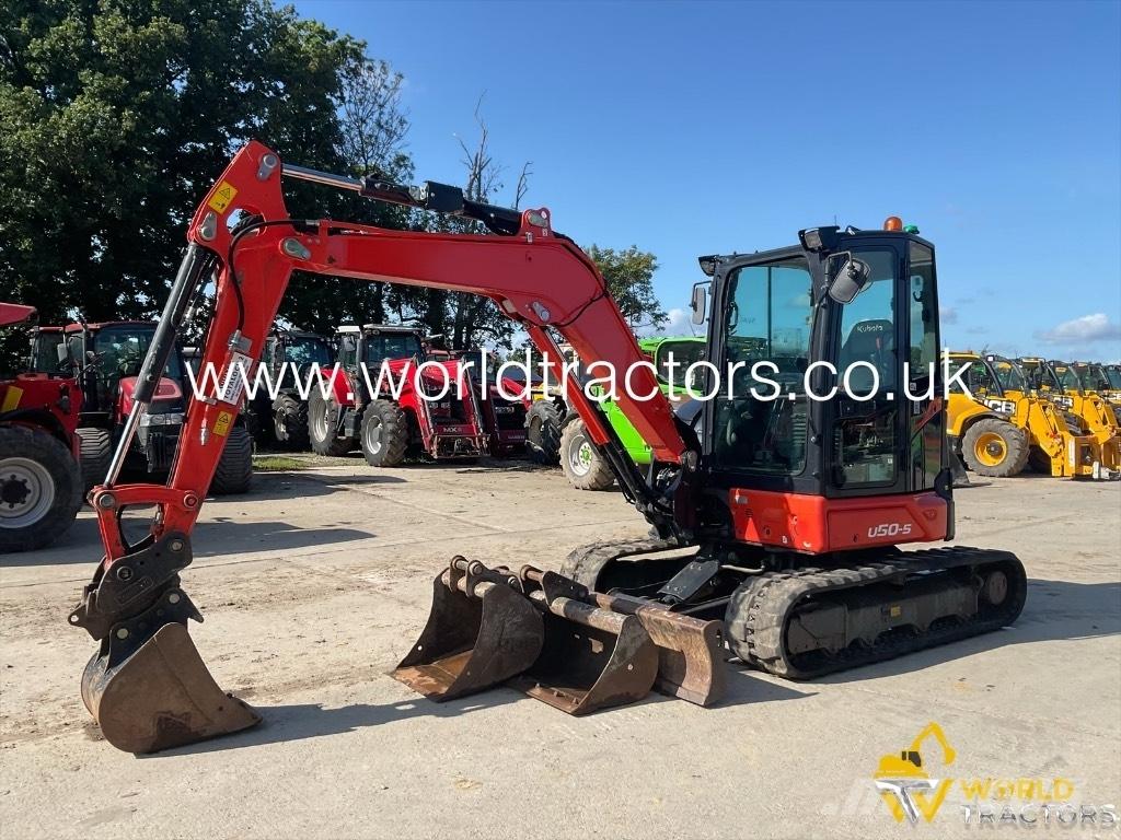 Kubota U 50-5 Середні екскаватори 7т. - 12т.