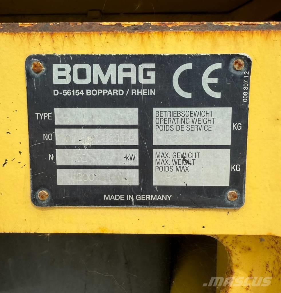 Bomag BW 144 AD-2 Котки тротуарні