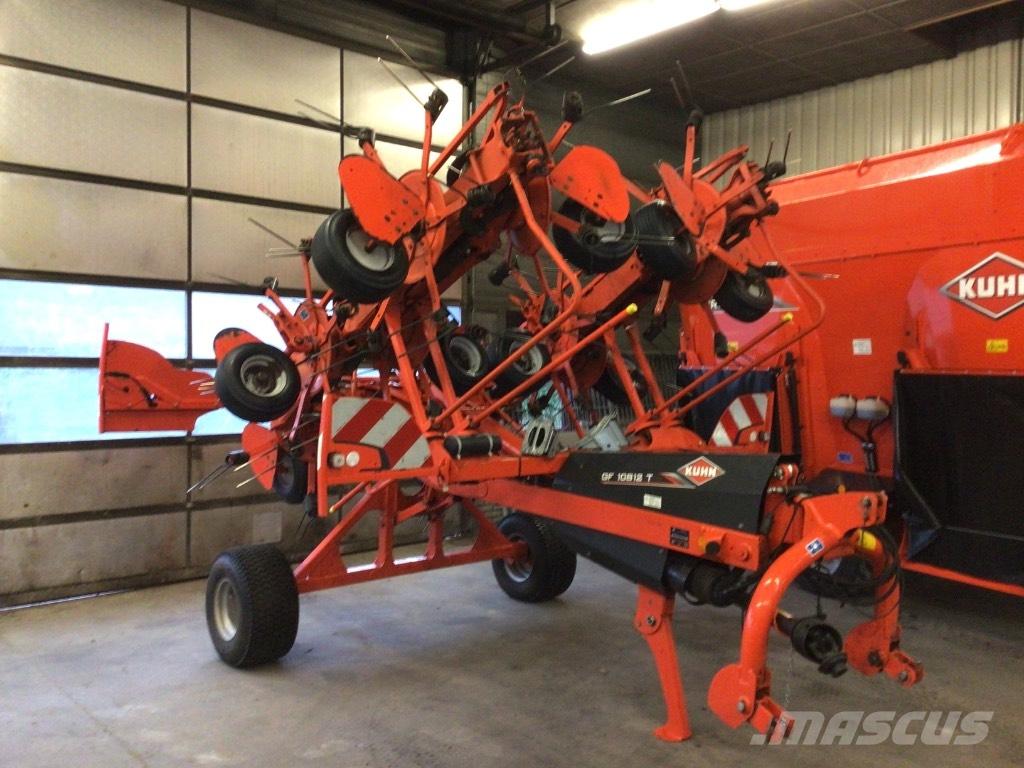 Kuhn GF 10812 T Граблі і сінозворушувачі