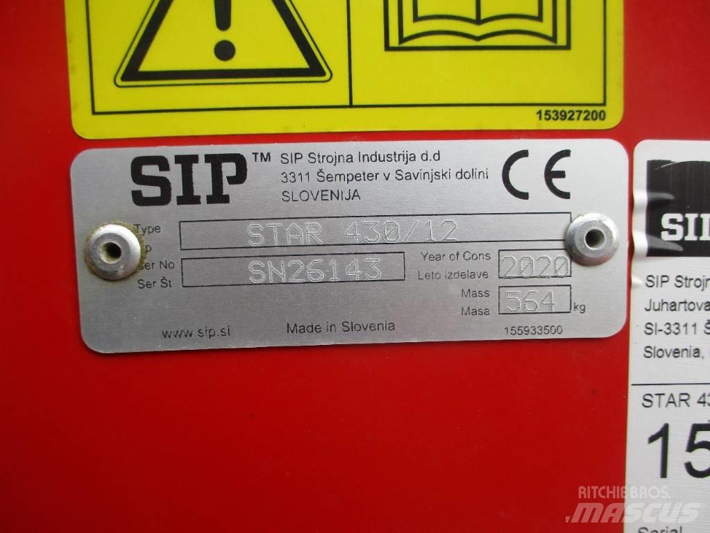 SIP Star 430/12 Граблі і сінозворушувачі