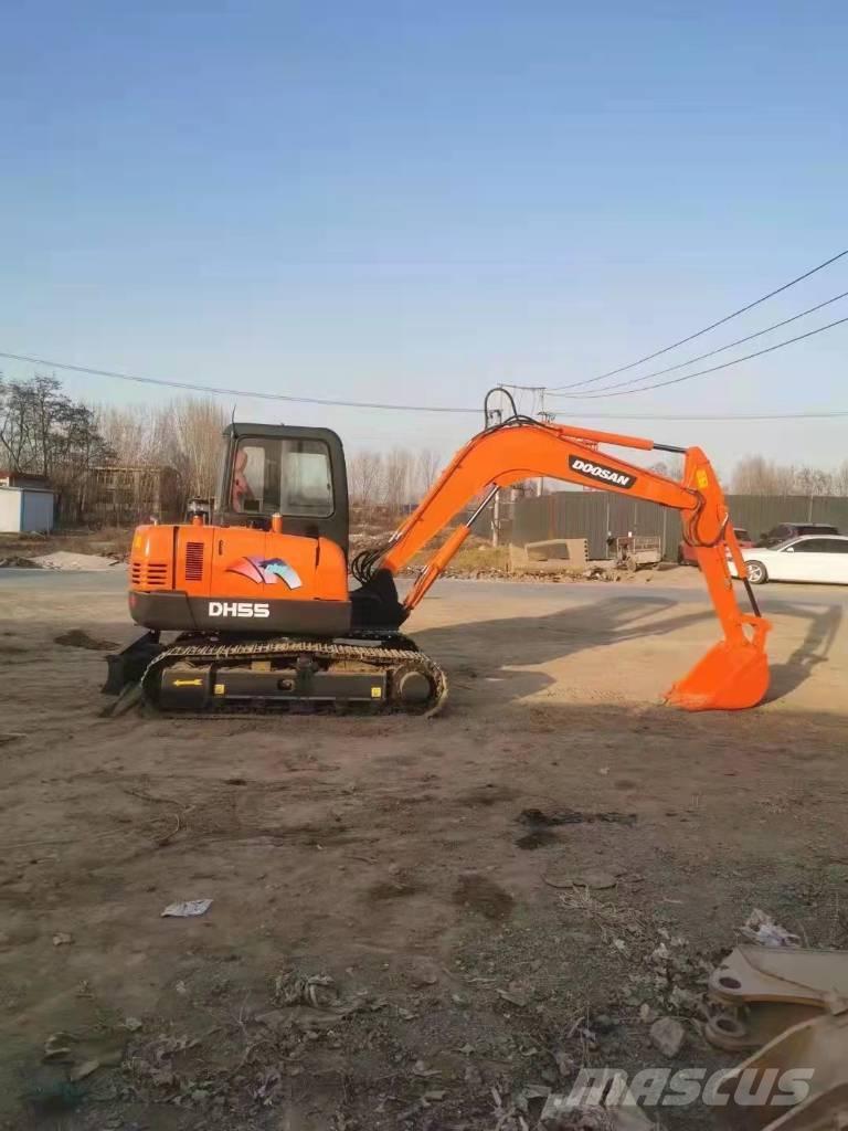 Doosan DH55 Міні-екскаватори < 7т