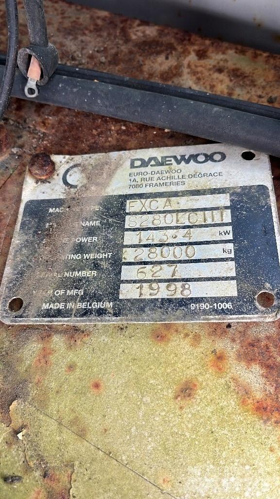 Daewoo Solar 280 LC Гусеничні екскаватори