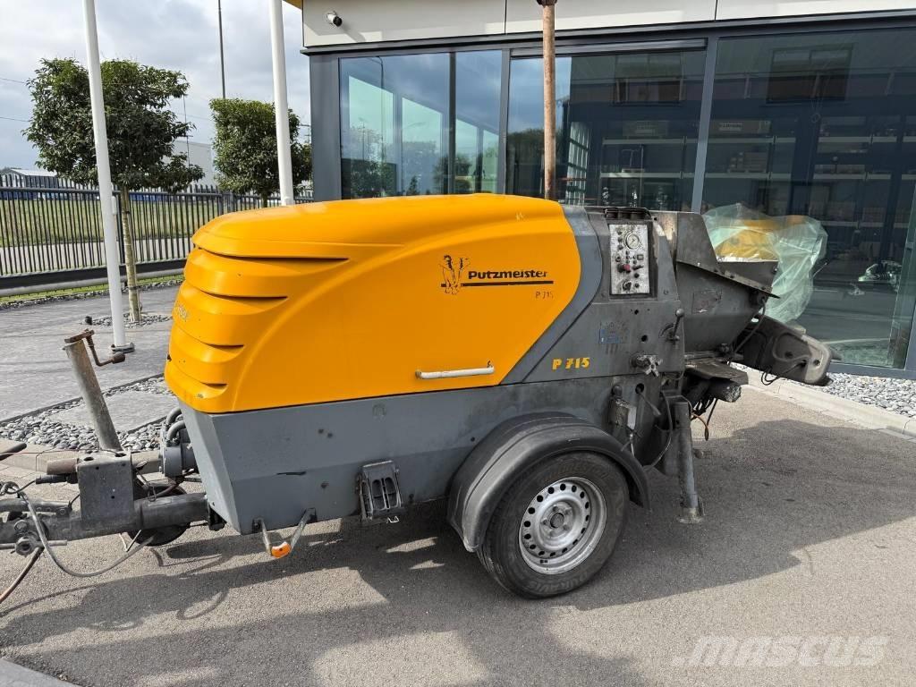 Putzmeister P 715 TD Бетононасоси