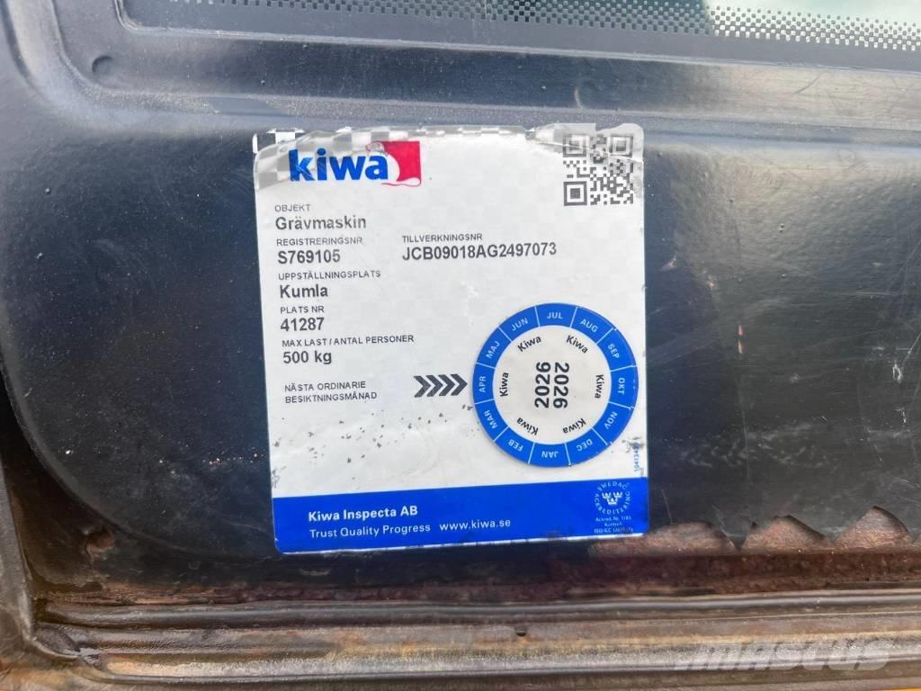 JCB 8018 Міні-екскаватори < 7т