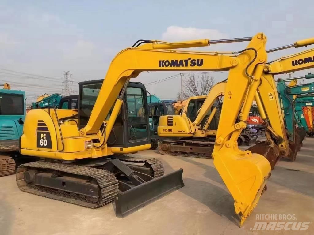 Komatsu PC60-8 Міні-екскаватори < 7т