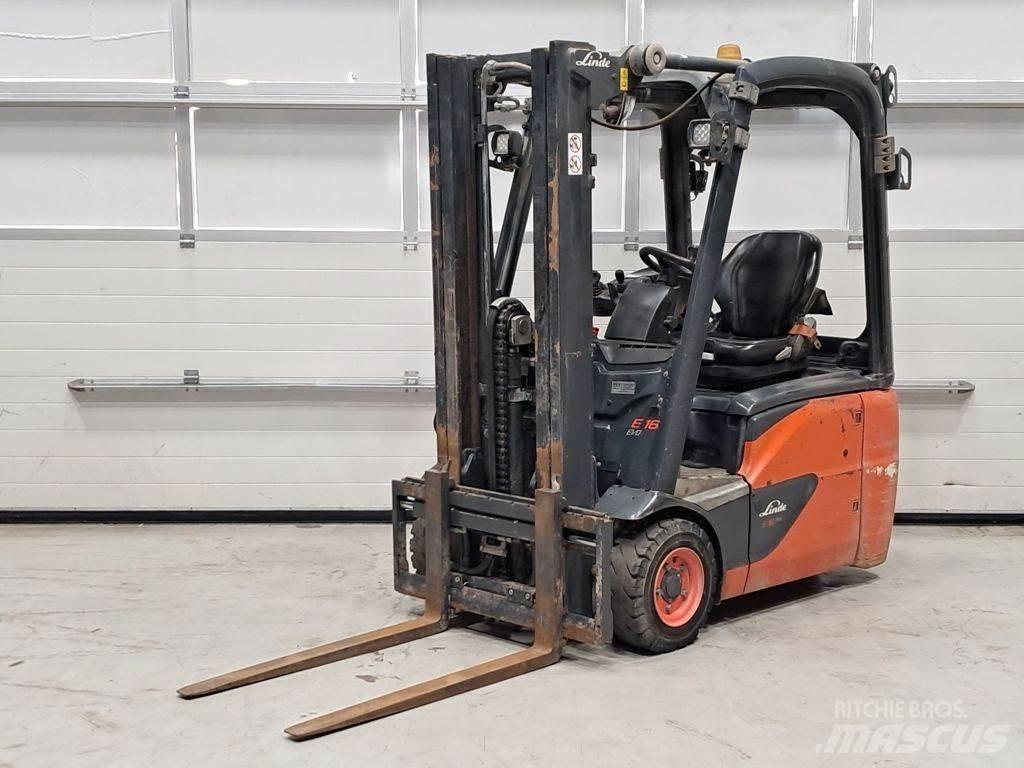Linde E16C-03 Електронавантажувачі