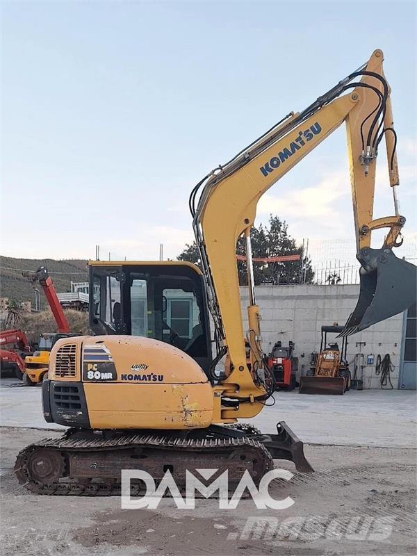Komatsu PC80 Міні-екскаватори < 7т
