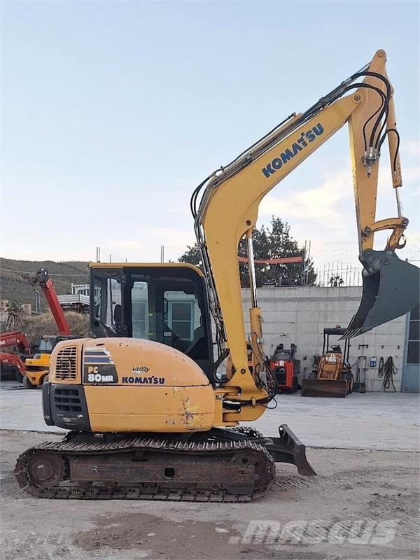 Komatsu PC80 Міні-екскаватори < 7т