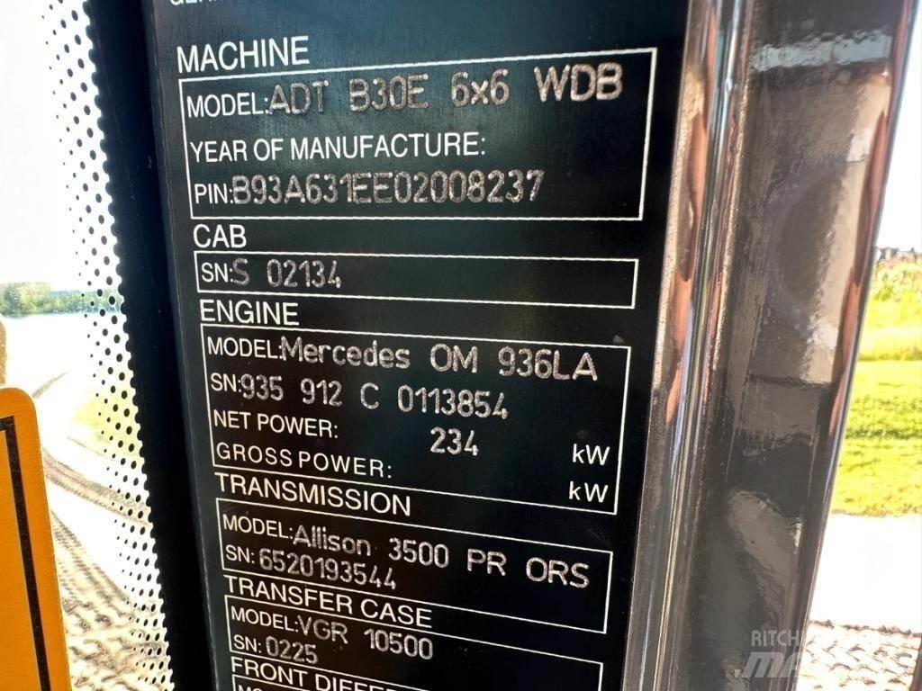 Bell B30E Зчленовані самоскиди