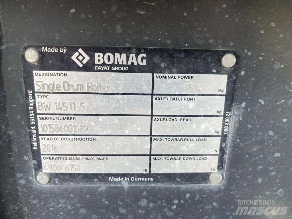 Bomag BW145D-5 Котки тротуарні
