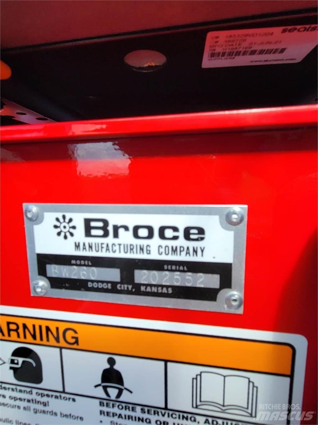 Broce BW260 Підмітальні машини