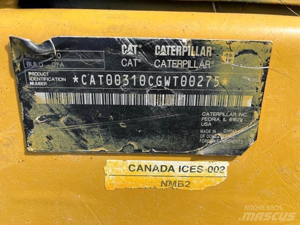 CAT 310 Гусеничні екскаватори