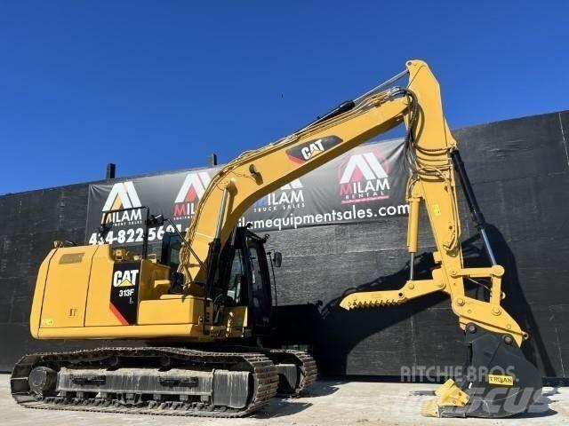 CAT 313FL Гусеничні екскаватори