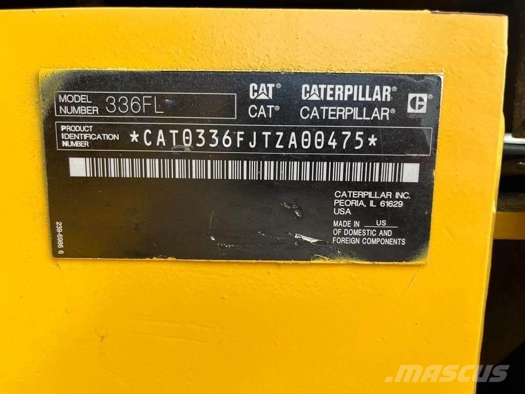 CAT 336FL Гусеничні екскаватори
