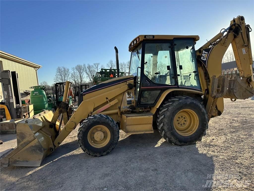CAT 420D Екскаватори-навантажувачі