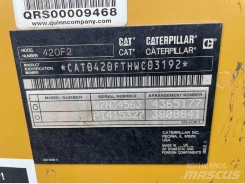 CAT 420F2 Екскаватори-навантажувачі