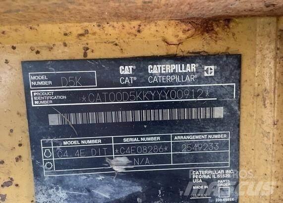 CAT D5K LGP Трубоукладачі