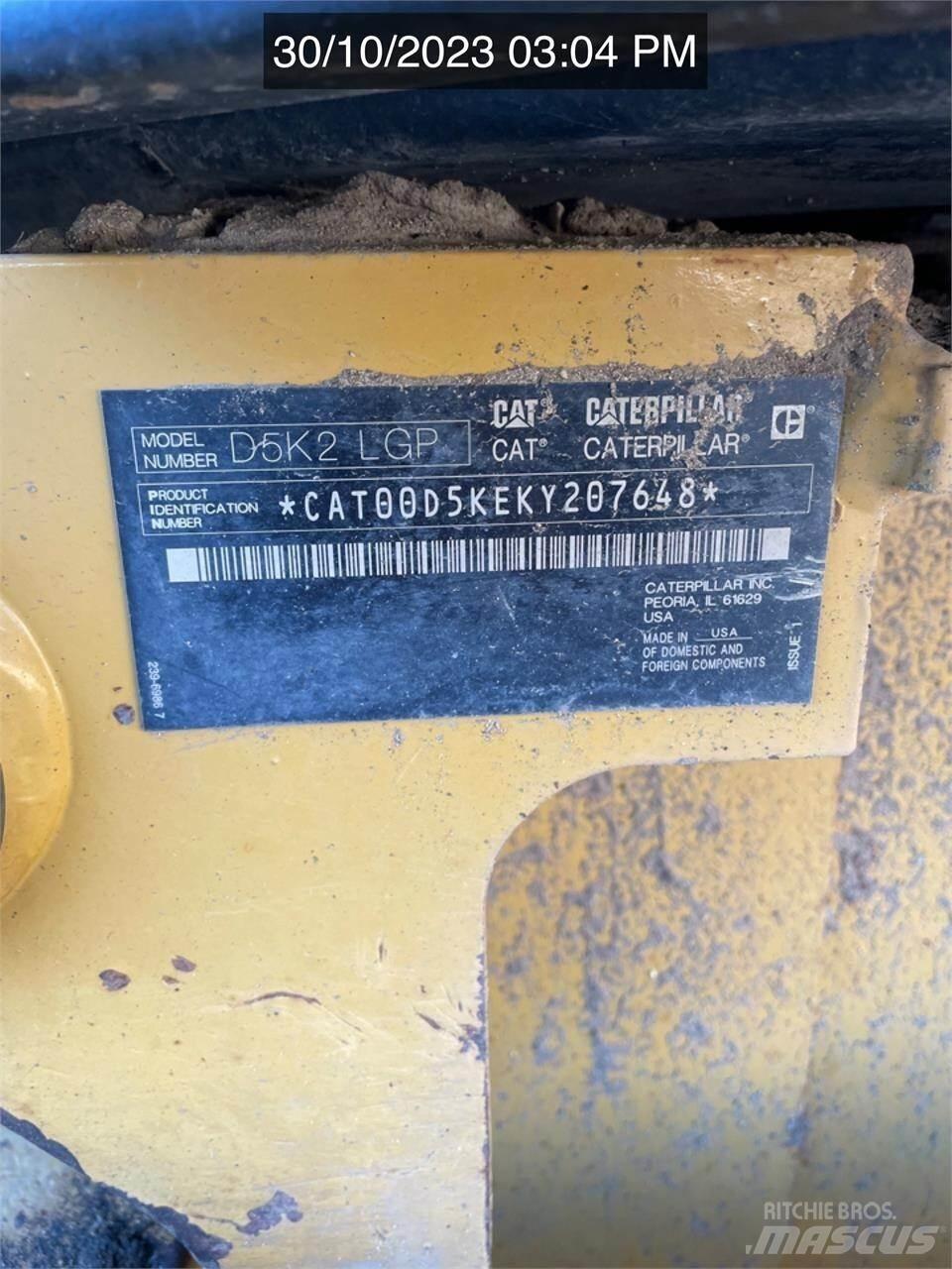 CAT D5K2 LGP Гусеничні бульдозери