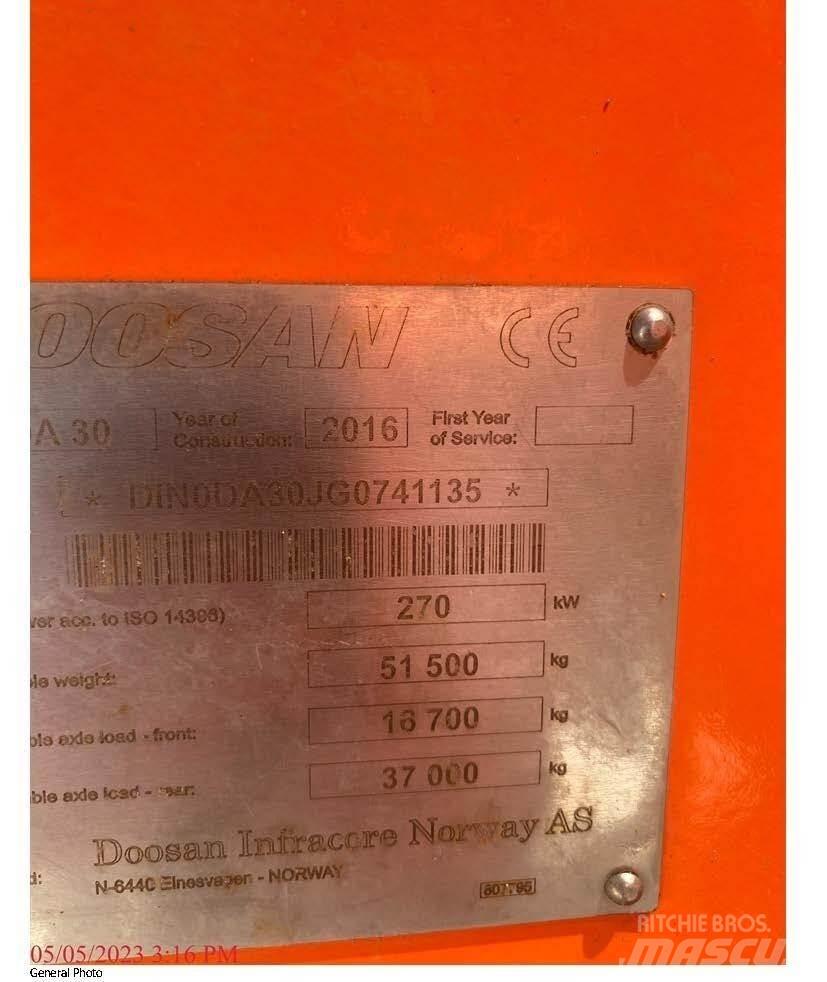 Doosan DA30 Зчленовані самоскиди