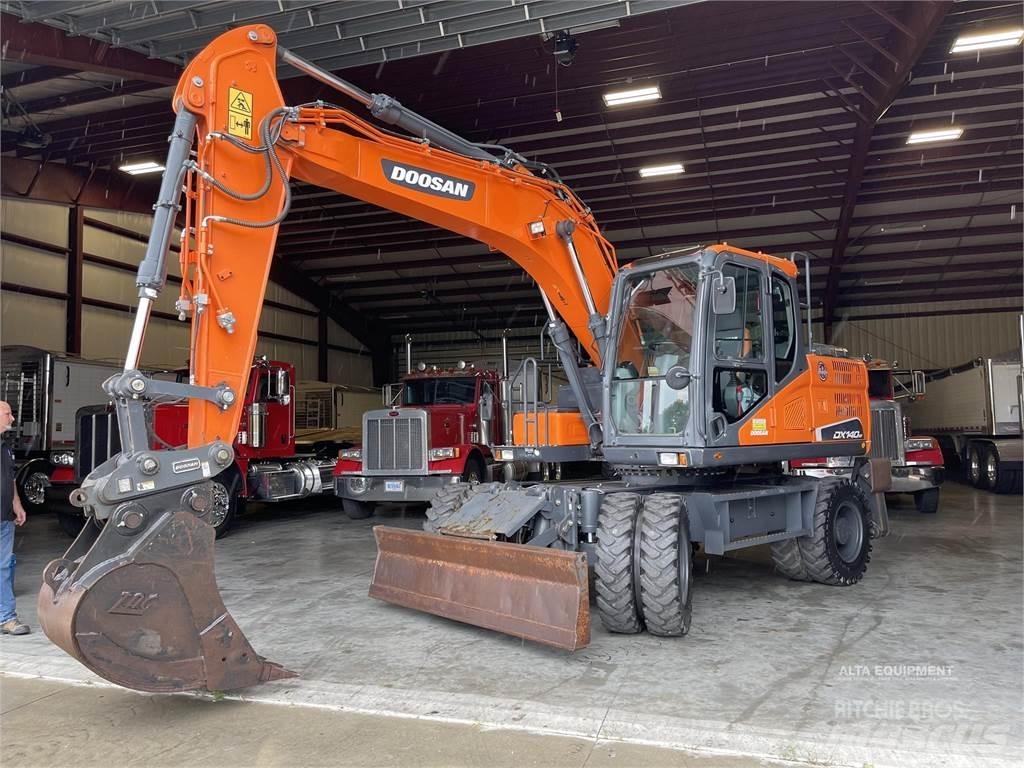 Doosan DX140W-5 Колісні екскаватори