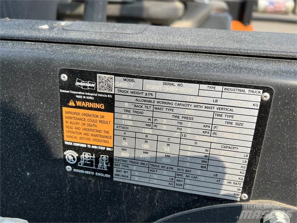 Doosan G45S-7 Інше