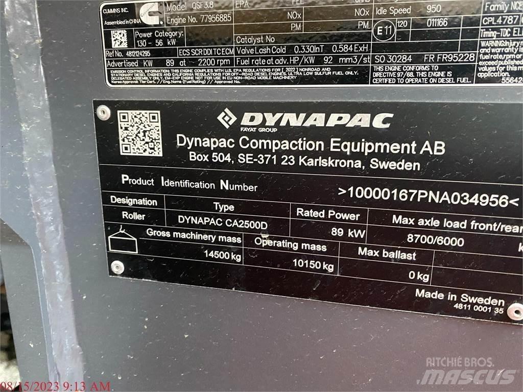 Dynapac CA2500D Котки тротуарні