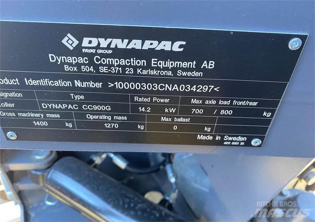 Dynapac CC900G Котки тротуарні