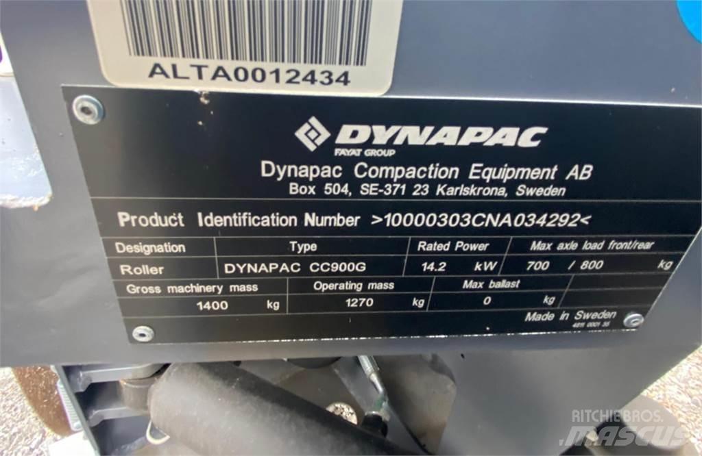 Dynapac CC900G Котки тротуарні