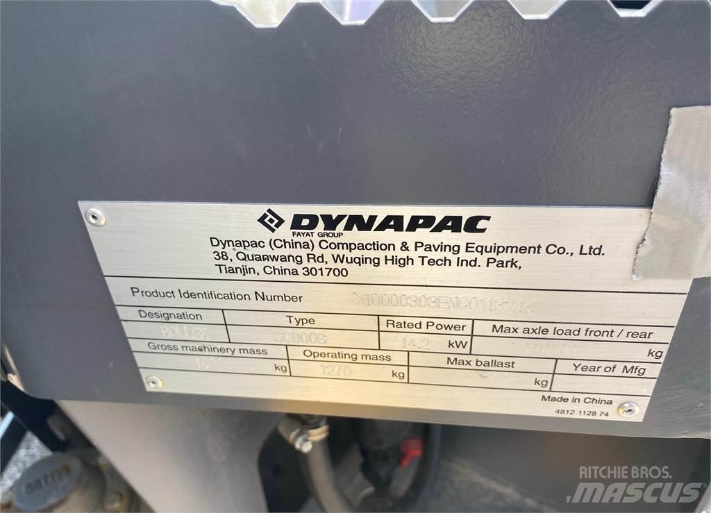 Dynapac CC900G Котки тротуарні