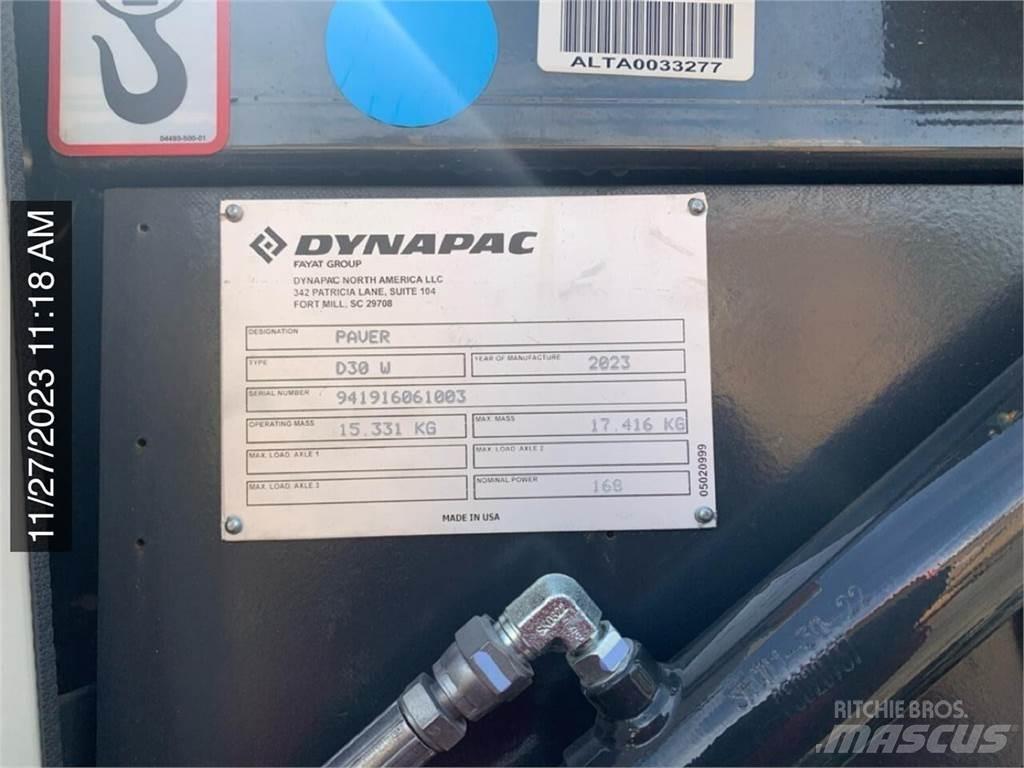 Dynapac D30W Асфальтовкладачі