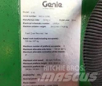 Genie S85 Телескопічні підйомники
